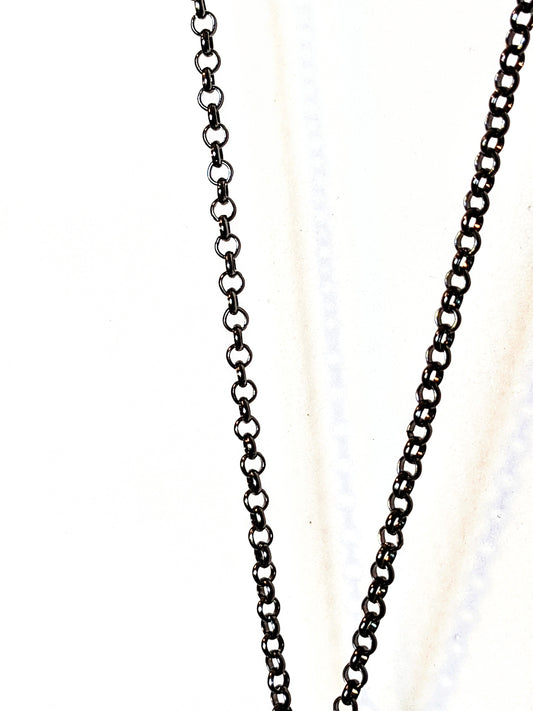 Ari Unisex Collection- Am Yisrael Chai Necklace